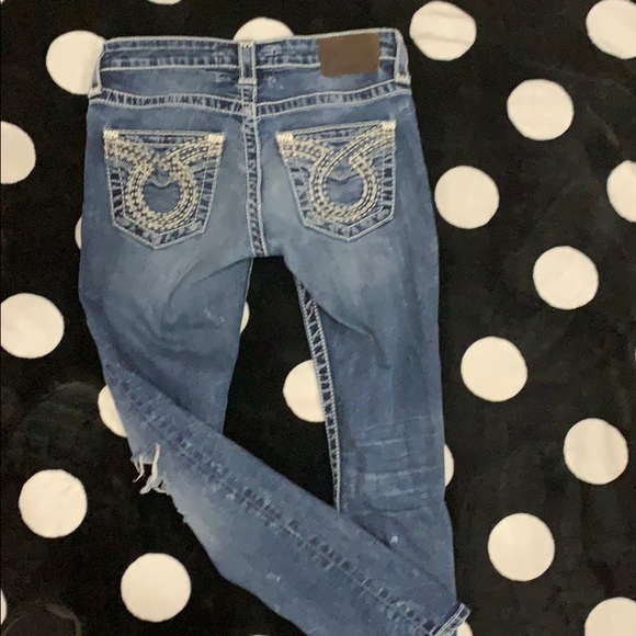 Big Star  distressed jeans - Picture 5 of 6